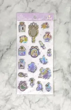 サンスター キラキラミラーシール ゆめはぴ ラプンツェル
