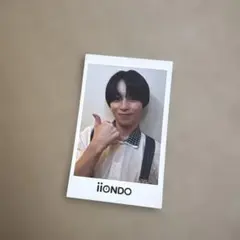 iiONDO 三村航輝 はつ恋チェキ風ソロカード オーバーオール