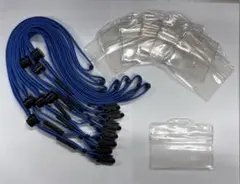 名札ケース・ネックストラップ　7セット