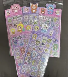 【新品・未開封】babythree ベイビースリー キラキラシール5枚組