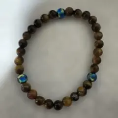 タイガーアイ ブレスレット　金運