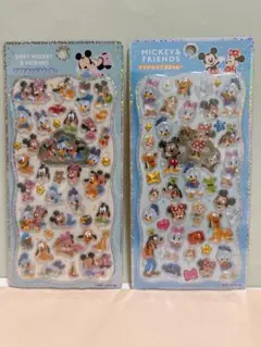 プチドロップステッカー ミッキーアンドフレンズ ベビー 2枚セット プチドロ