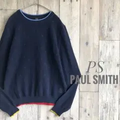 PS Paul Smith ポールスミス　コットンニット　セーター　ドット　薄手