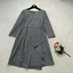UNTITLED アンタイトル　ツイードワンピース　フレア　オケージョン