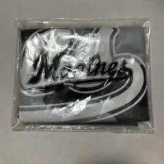 千葉ロッテマリーンズ　クールフードタオル　グレー