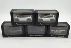 トヨタ bZ4Xツーリング プルバックカー 全色コンプリートセット ミニカー新品のサムネイル