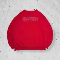 JANSPORTカレッジロゴスウェットジャンスポーツレッド赤刺繍ビンテージ古着Lのサムネイル