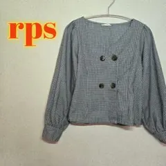 rps 千鳥格子柄 ダブルボタン カーディガン ジャケット