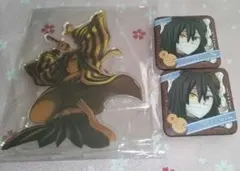 伊黒小芭内キービジュアルアクリルスタンド バレンタインホワイトデーチョコ缶バッジ