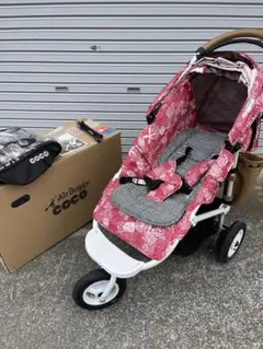 Air Buggy ベビーカー 花柄　coco イオラ二のサムネイル