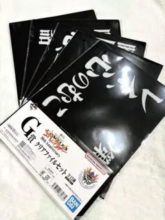 一番くじ 新世紀 エヴァンゲリオン30th Ｇ賞 クリアファイル