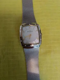 SKAGEN シルバー メッシュ 腕時計のサムネイル