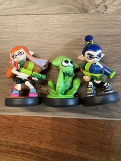 任天堂 スプラトゥーン amiibo ボーイ、ガール、イカ