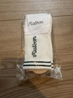 Malbon Golf レディース ソックス ホワイトのサムネイル