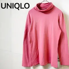 【ユニクロUNIQLO】美品　ヒートテックエクストラウォームタートルネックT