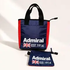 Admiral ゴルフ 保冷バッグ ラウンドバッグ ネイビー トリコロールのサムネイル