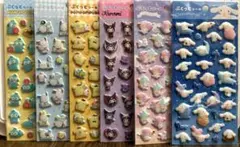 ぷくっとシール サンリオ 6点