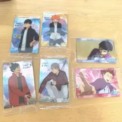 ハイキュー！！ウエハース5 カード　6枚