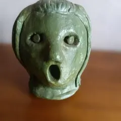 木彫り 人物像 胸像 オブジェ 1975年 - メルカリ