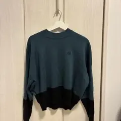 FRED PERRY ダークグリーン トレーナー