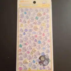 【匿名発送】しずくちゃん　ボンボンドロップシール　ミニ　みるみるちゃん