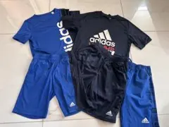 adidas 140サイズ 上下セット 5点まとめ売り