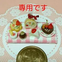《りゅうにゃん様専用》No.98 ケーキ・ハート型チョコセット♪