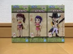 ワンピース ワーコレ ワノ国 しのぶ お玉 ジュラキュール・ミホーク　3体セット