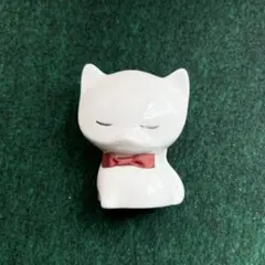 しろねこ 貯金箱 陶器