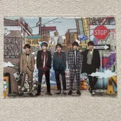 SexyZone ROCK THA TOWN クリアファイル