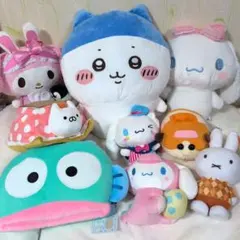 산리오 치이카와 ミッフィー シナモン ぬいぐるみ 마스코트 묶음 판매