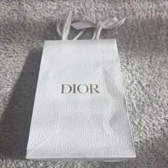 DIOR ショップ袋 ホワイト リボン付き