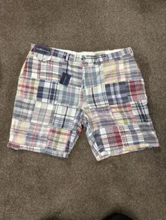 未使用Polo Ralph Lauren パッチワーク ショートパンツ 38のサムネイル