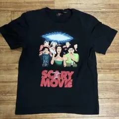激レア 最強絶叫計画 Tシャツ SCARY MOVIE 映画パロディ 黒