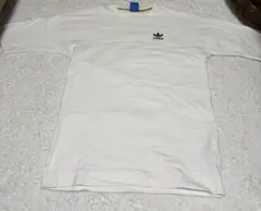 adidas ホワイト 長袖 Tシャツ
