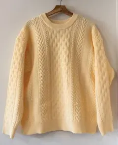 LAKOLE ニットセーター M クリーム色