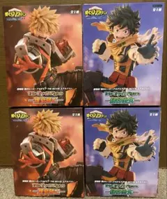 ヒロアカ　トリオトライト　フィギュア　緑谷出久 爆豪勝己