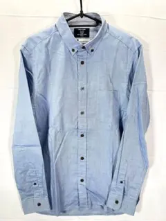 COMME CA COMMUNE 水色 ボタンシャツ Lサイズのサムネイル