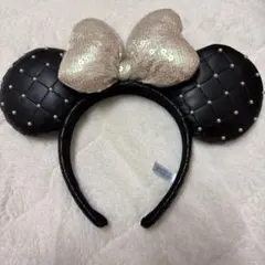 【ディズニー】スタッズスパンコール　ミニーカチューシャ