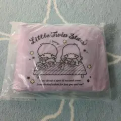未開封　 リトルツインスターズ　ポーチつきエコバッグ　 ピンク