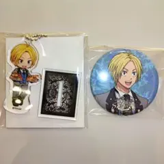 SAKAMOTO DAYS　amocafe　朝倉シン　缶バッジキーホルダー