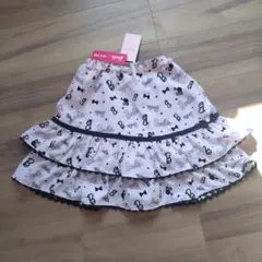 新品　メゾピアノ　バービーコラボスカート140