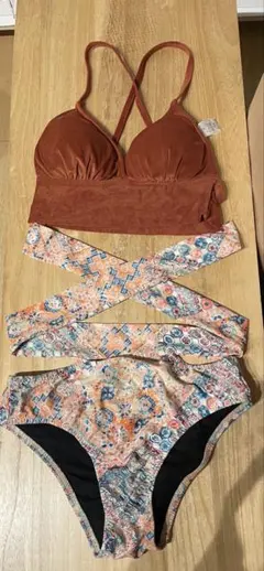 Patagonia ビキニ Sサイズ ブラウン 花柄 - メルカリ