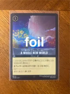 ロルカナ ホール・ニュー・ワールド英語版 1枚No.10 - メルカリ