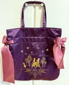 Maison de FLEUR アナと雪の女王2コラボ トートバッグ