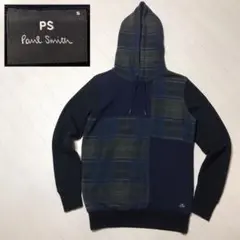 ポールスミス チェックブロッキング ミックスアップ スウェット パーカー