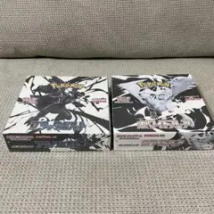 【未開封】ポケモンカード　ブラックボルト　ホワイトフレア　BOX シュリンク付き