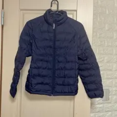 UNIQLOキッズ　ネイビー キルティング ダウンコート
