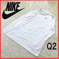 送料無料！ ナイキ モノトーン ゆるたぼ 長袖 ポロシャツ スウォッシュロゴ