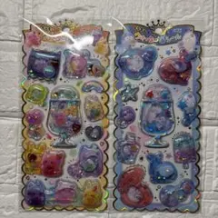 ⭐︎正規品⭐︎キラキラウォーターインシール　2個セット